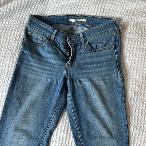 Levi 711 skinny jeans size 25 - Picture 2 of 3